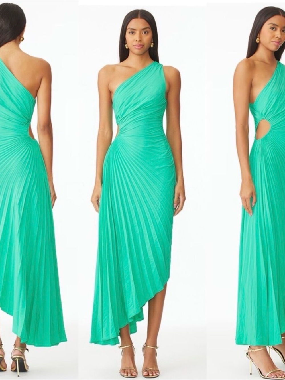 A.LC. Delfina Dress in Deep Mint